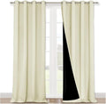 NICETOWN Full Shading Curtains 90 inches Long 2 Panels Set by NICETOWN