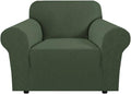 H.VERSAILTEX High Stretch Couch Cover 1-Piece Rich Jacquard Chair Covers by HVERSAILTEX