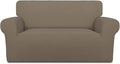 PureFit Stretch Loveseat Covers Fleece Couch Covers by PureFit
