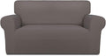 PureFit Stretch Loveseat Covers Fleece Couch Covers by PureFit