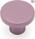 Ravinte 10 Pack Cabinet Knobs Purple Kitchen Cabinet Knobs Round Dresser Drawer Pulls Closet Door Pulls 1-1/5 Inch