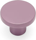 Ravinte 1 Pack Cabinet Knobs Purple Kitchen Cabinet Knobs Round Dresser Drawer Pulls Closet Door Pulls 1-1/5 Inch