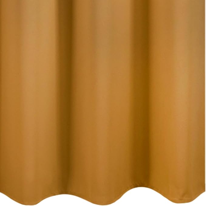 Blackout Curtains 42 x 63 inch/Mustard YellowCurtains Set of 2 Panels/Thermal - Image 8