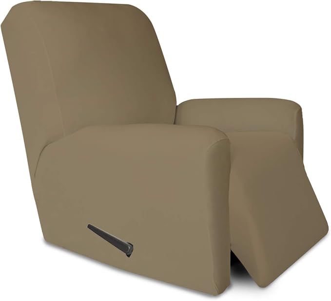PureFit Stretc Recliner Chair Covers Fleece Soft Couch Covers by PureFit