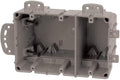 Southwire MSBMMT3G 3 Gang Multi Mount Device Box with Depth Adjustable; Heavy Duty 42lb; Gray
