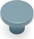 Ravinte 20 Pack Cabinet Knobs Light Blue Kitchen Cabinet Knobs Round Dresser Drawer Pulls Closet Door Pulls 1-1/5 Inch