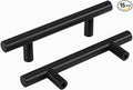 homdiy Black Cabinet Handles 20Pack 3inch Hole Center Kitchen Drawer Pulls and Knobs Stainless Steel Cabinet Hardware for Bathroom, Cupboard