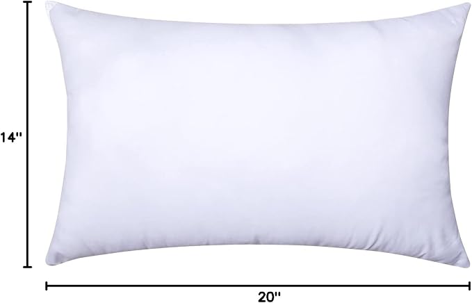 MIULEE 14x20 Inch Throw Pillow Insert - Image 8
