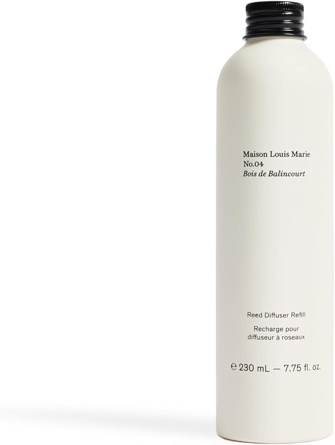 Maison Louis Marie - No.04 Bois de Balincourt Home Reed Diffuser Solution Refill | Luxury Clean Beauty + Fragrance (7.75 fl oz | 230 mL)