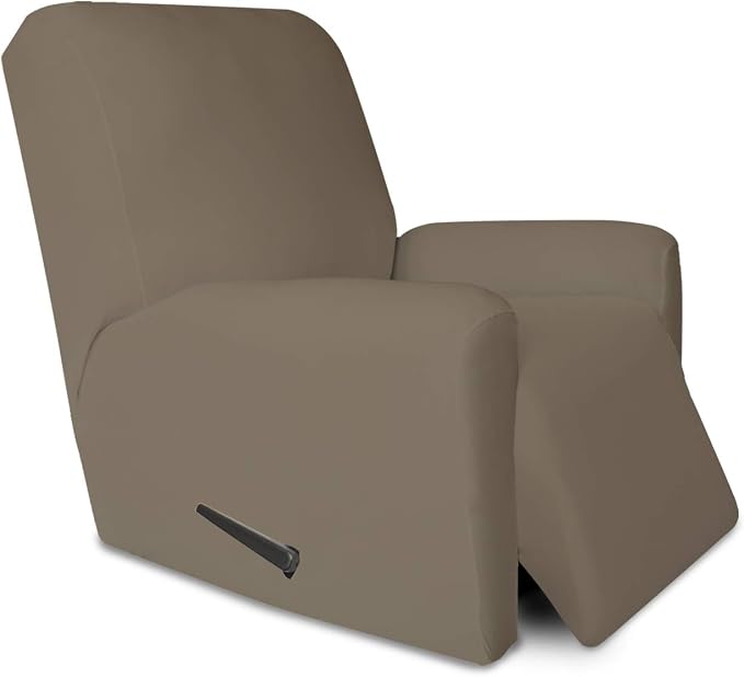 PureFit Stretc Recliner Chair Covers Fleece Soft Couch Covers by PureFit