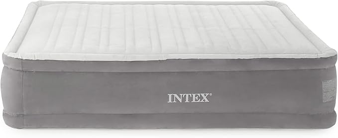 Intex Comfort Plush Elevated Dura-Beam Airbed with Built-in Electric Pump