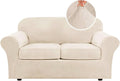 H.VERSAILTEX 3 Piece Stretch Sofa Covers Couch Covers by HVERSAILTEX