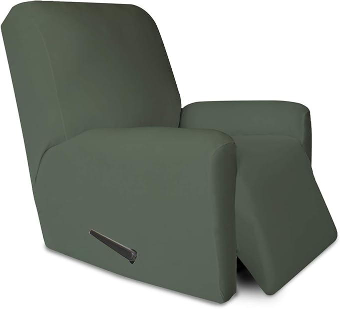 PureFit Stretc Recliner Chair Covers Fleece Soft Couch Covers by PureFit