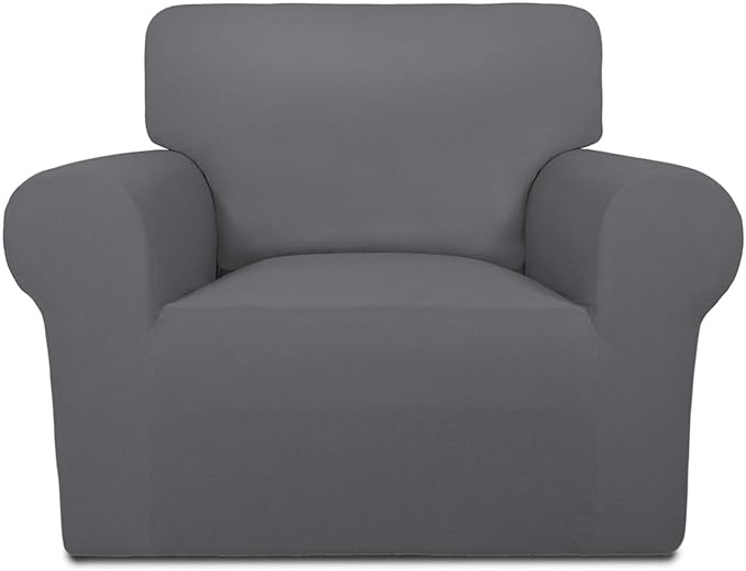 PureFit Super Stretch Chair Covers Fleece Couch Covers by PureFit