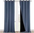 NICETOWN Insulated 100% Blackout Curtains, Noise Reducing Performance Drapes by NICETOWN