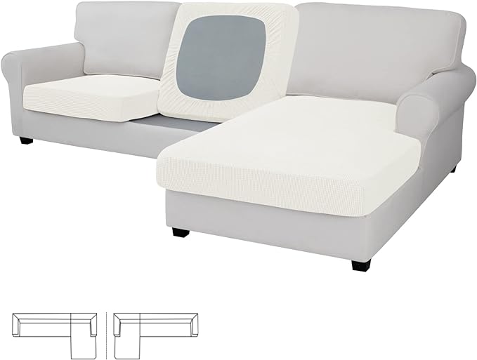 Easy-Going Stretch 3 Pieces Couch Cushion Covers by Easy-Going