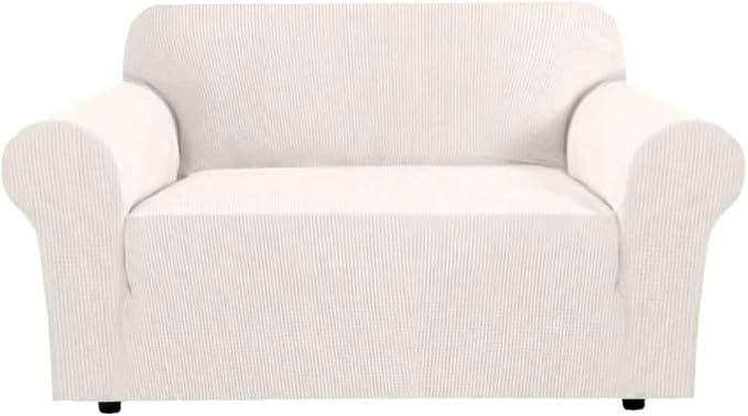 H.VERSAILTEX Stretch Couch Cover 2 Cushion Sofa Loveseat Slipcover|Sofa Cover by HVERSAILTEX
