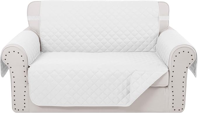 Reversible 45" Small Loveseat Sofa Covers, Friendly Furniture Protector by LuxshareHome