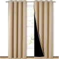 NICETOWN Living Room Completely Shaded Draperies, Privacy Protection & Noise by NICETOWN