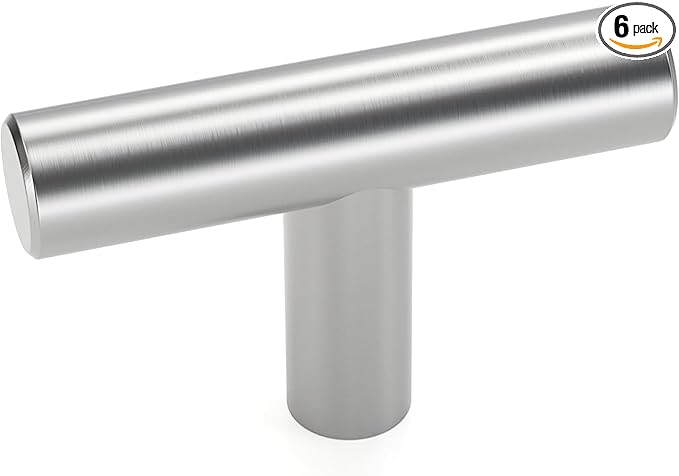 LONTAN Cabinet Knobs Brushed Nickel Bathroom Cabinet Knobs