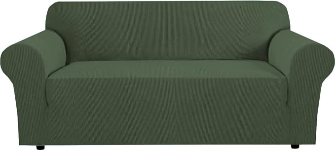 H.VERSAILTEX Stretch Cover for Couch Soft Furniture Covers Slip Covers for 3 by HVERSAILTEX