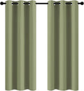 Yakamok Room Darkening Curtains 42x72 inch Length Sage Green-Living Room | 2 by Yakamok