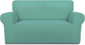 PureFit Stretch Loveseat Covers Fleece Couch Covers by PureFit