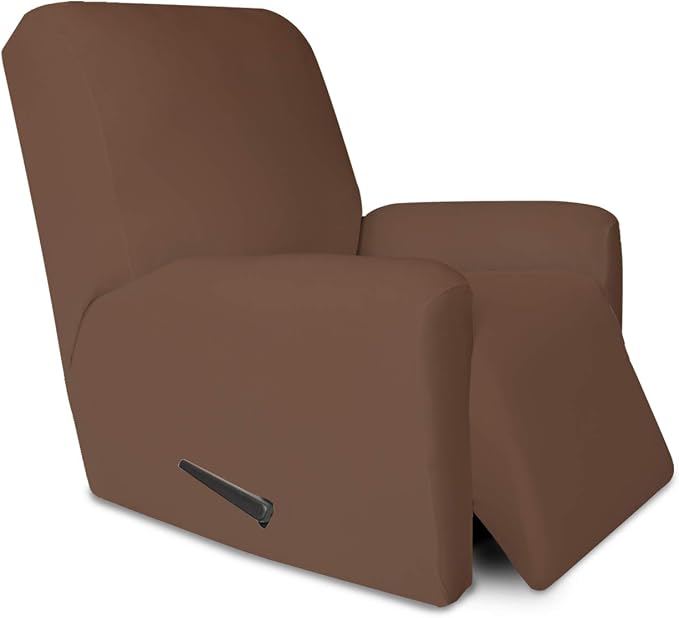 PureFit Stretc Recliner Chair Covers Fleece Soft Couch Covers by PureFit