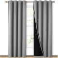 NICETOWN Full Shade Curtain Panels, Pair of Energy Smart & Noise Blocking Out by NICETOWN
