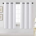 H.VERSAILTEX White Curtains for Bedroom Thermal Insulated Room Darkening Living by HVERSAILTEX