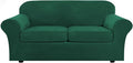 H.VERSAILTEX Real Velvet Plush 3 Piece Stretch Sofa Covers Couch Covers by HVERSAILTEX