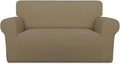 PureFit Stretch Loveseat Covers Fleece Couch Covers by PureFit