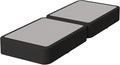 Nutan, 8-Inch Sturdy Wood Box Spring for Mattress Support - Durable and Fully Assembled, Natural Wood Foundation for Twin XL, Gray