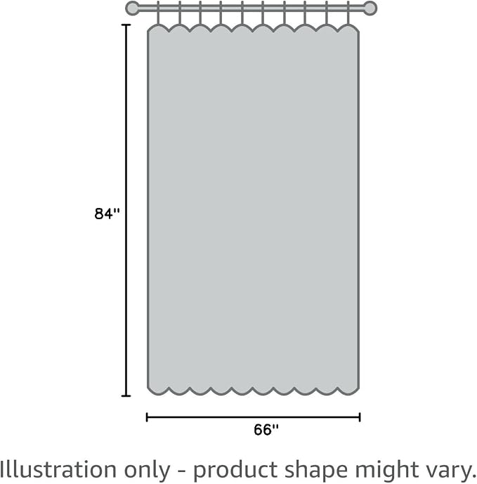 NICETOWN White Room Darkening Curtain 84 inches Long - Image 8
