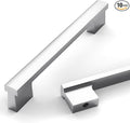 Asidrama 10 Pack 5 Inch(128mm) Polished Chrome Kitchen Cabinet Handles, Cabinet Pulls Kitchen Cabinet Hardware for Cupboard Drawer Pulls
