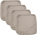 Sqodok Patio Cushion Cover 19x19 inch, Outdoor Seat Cushion Slip Cover by Sqodok