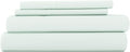 Linen Market Double-Brushed Microfiber Twin Sheet Set 3 Piece – Oeko-TEX Certified Ultra Soft & Wrinkle-Free - 16" Deep Pocket Sheets - Easy Care Twin Size - Mint
