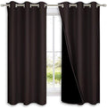 NICETOWN Complete 100% Blackout Curtains, Thermal Insulated & Energy Efficiency by NICETOWN
