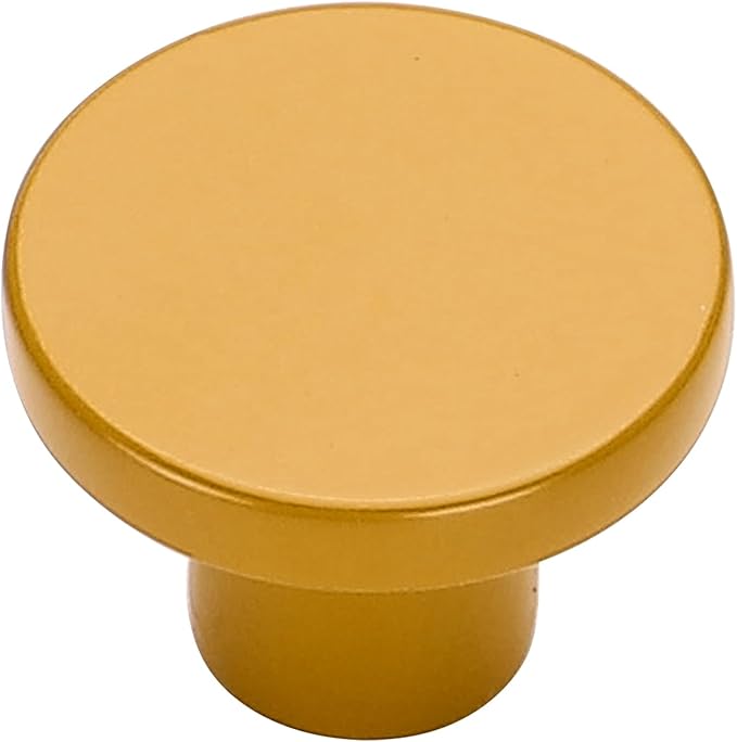 Ravinte 30 Pack Cabinet Knobs Earthy Yellow Kitchen Cabinet Knobs Round Dresser Drawer Pulls Closet Door Pulls 1-1/5 Inch
