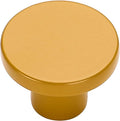 Ravinte 10 Pack Cabinet Knobs Earthy Yellow Kitchen Cabinet Knobs Round Dresser Drawer Pulls Closet Door Pulls 1-1/5 Inch