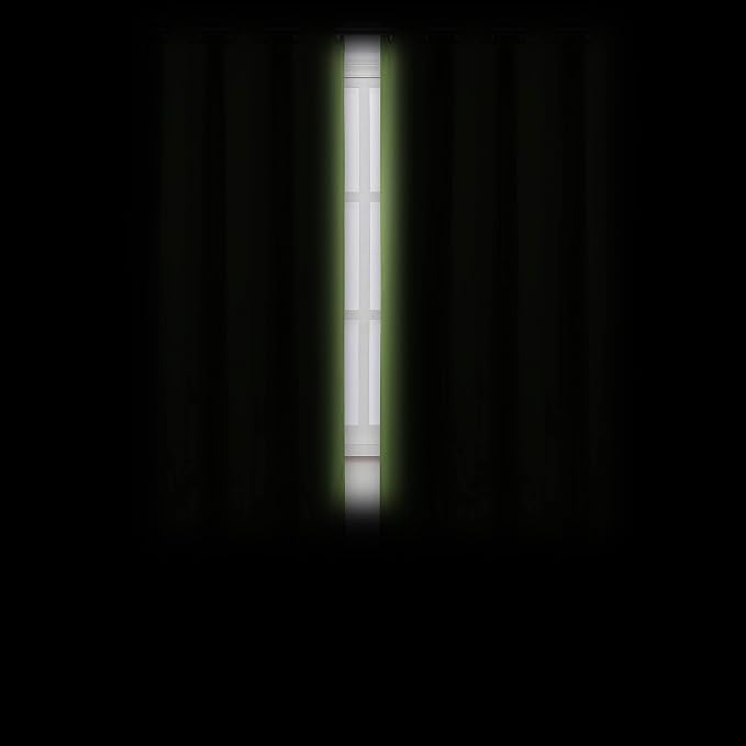 Blackout Curtains 52 x 63 inch/Light Green Curtains Set of 2 Panels/Thermal - Image 3