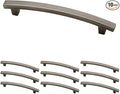 Franklin Brass Pierce (10-Pack) Cabinet Handles 5-1/16' Hole Center Heirloom Silver Kitchen Drawer Pulls Dresser, Furniture Hardware P29616K-904-B