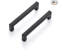 Ravinte 32 Pack 5 Inch Kitchen Square Cabinet Handles Matte Black Pulls Black Drawer Pulls Kitchen Cabinet Hardware Handles
