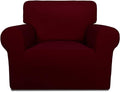 PureFit Super Stretch Chair Covers Fleece Couch Covers by PureFit