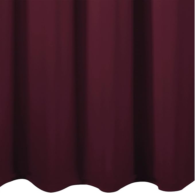 Burgundy Red Blackout Curtains 34 x 84 Inch Length/Set of 2 Curtain - Image 8
