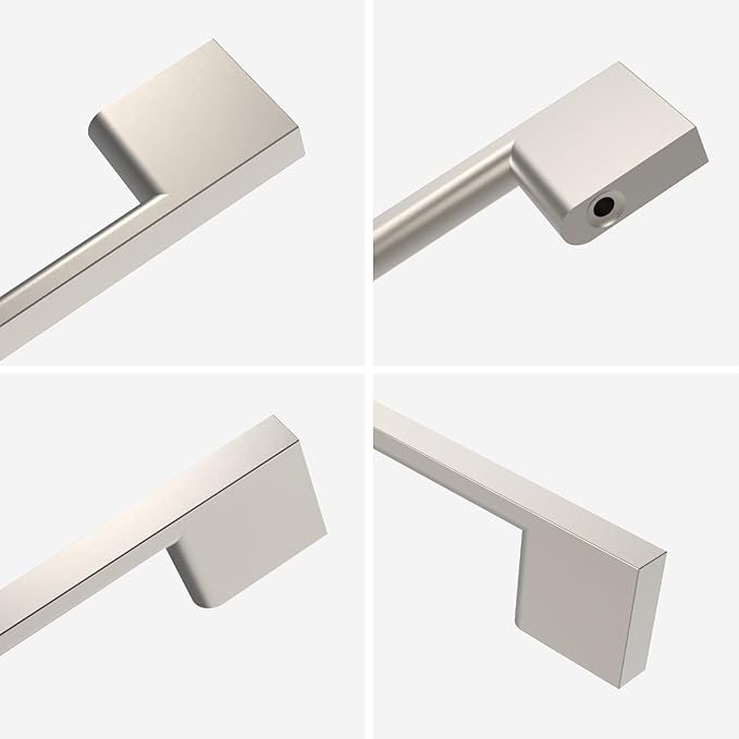 10 Pack Brushed Satin Nickel Cabinet Pulls 3 Inch Cabinets Handles Kitchen Hardware for Cabinets Nickel Dresser Pulls