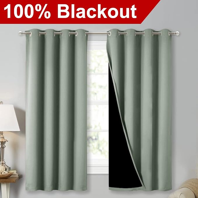 NICETOWN Extra Long Truly Blackout Drapes - Image 2