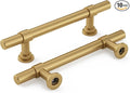 goldenwarm 10 Pack Gold Cabinet Handles 3-3/4 Inch Kitchen Cabinet Handles Matte Gold Kitchen Drawer pulls for Dresser Bathroom Modern Hardware,Zinc Alloy Base