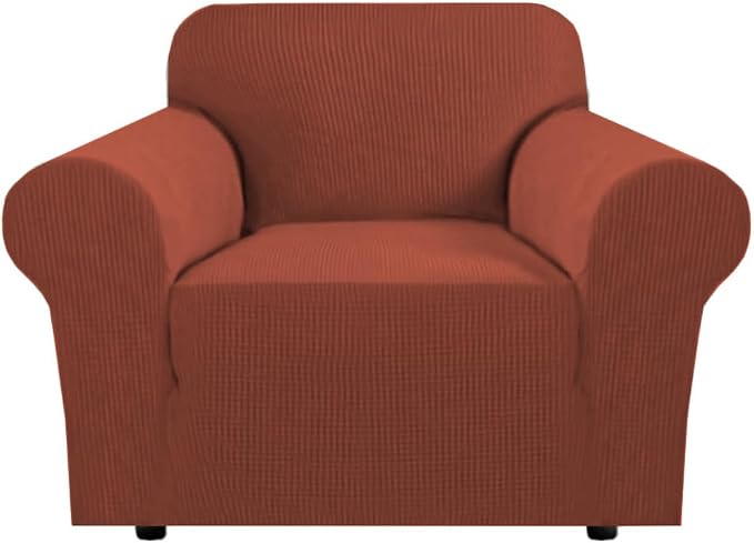 H.VERSAILTEX Stretch Armchair Slipcover Couch Cover Furniture Protector High by HVERSAILTEX