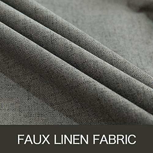 MIULEE 100% Blackout Linen Curtains - Image 5